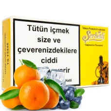Табак Serbetli Ice Tangerine Blueberry (Мандарин Черника Лед) 500гр