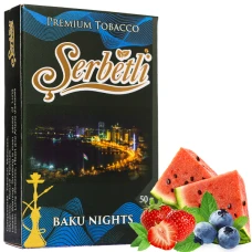 Табак Serbetli Baku Nights (Баку Ночи) 50гр