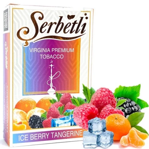 Табак Serbetli Ice Berry Tangerine (Ягоды Мандарин Лед) 50гр