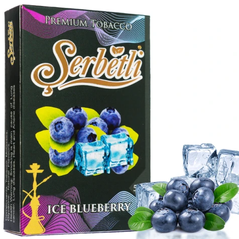 Табак Serbetli Ice Blueberry (Черника Лёд) 50гр