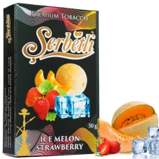 Табак Serbetli Ice Strawberry Melon (Клубника Дыня Лед) 50гр