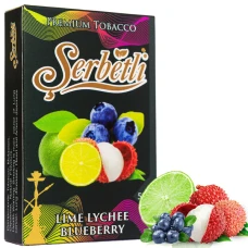 Табак Serbetli Lime Lychee Blueberry (Лайм Личи Черника) 50гр
