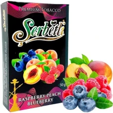 Табак Serbetli Raspberry Peach Blueberry (Малина Персик Черника) 50гр