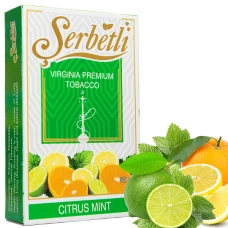 Табак Serbetli Citrus Mint (Цитрус Мята) 50гр (ПОТЁКШИЙ)