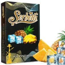 Табак Serbetli Ice Pineapple (Ананас Лёд) 50гр (ПОТЁКШИЙ)