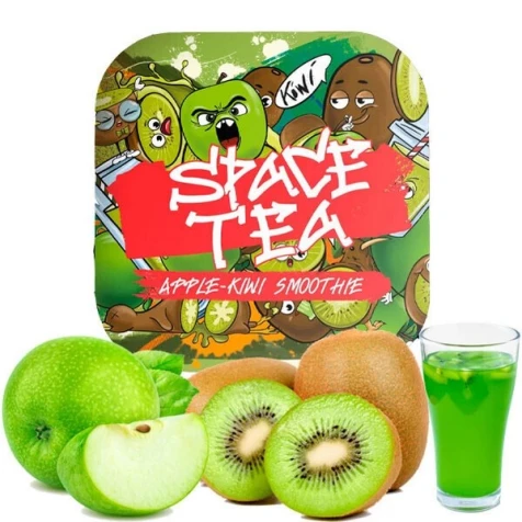 Кальянная смесь Space Tea Apple-Kiwi Smoothie (Яблоко-Киви Смузи) 100 г