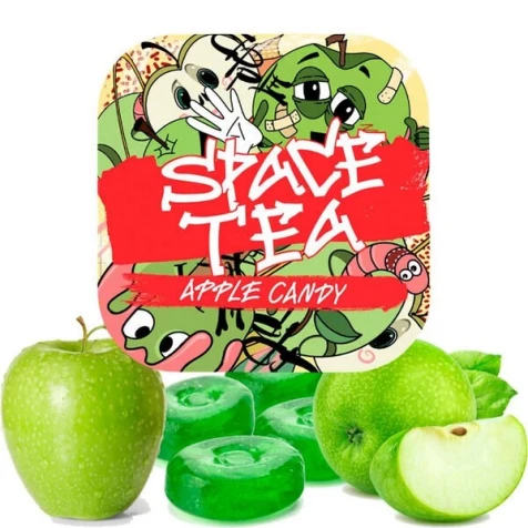 Кальянная смесь Space Tea Apple Candy (Яблочная Конфета) 100 г
