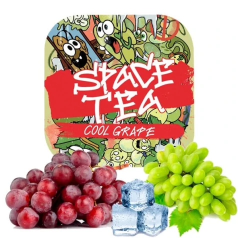 Кальянная смесь Space Tea Cool Grape (Холодный Виноград) 100 г