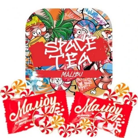 Бестабачная смесь Space Tea Malibu (Малибу) 250 г