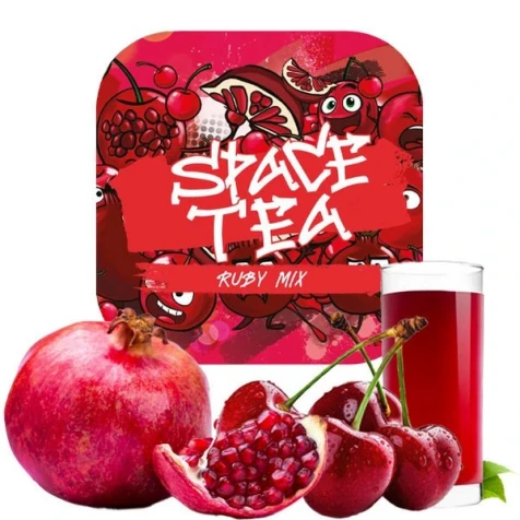 Безникотиновая смесь Space Tea Ruby Mix (Руби Микс) 250 г
