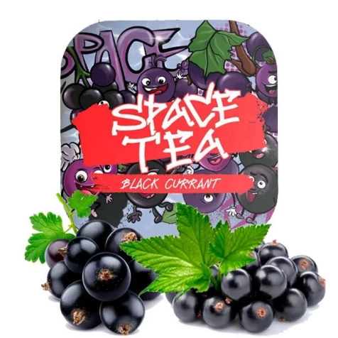 Кальянна суміш Space Tea Black Currant (Чорна смородина) 40 г