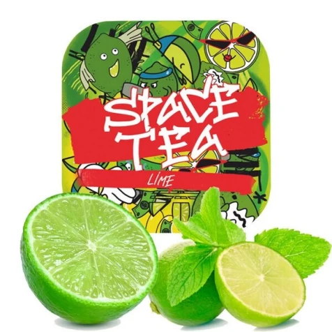 Бестабачная смесь Space Tea Lime (Лайм) 40 г