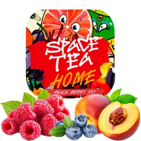 Смесь для кальяна Space Tea Peach Berry Sky (Персик Ягоды Скай) 40 г