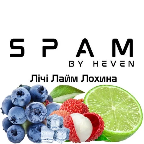 Табак Spam Lychee Lime Blueberry (Личи Лайм Черника) 200гр