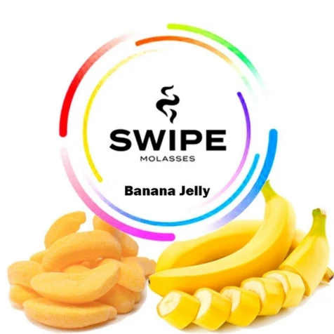 Бестабачная Смесь Swipe Banana Jelly (Банан Джелли) 100гр