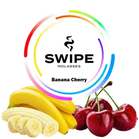Безтютюнова Суміш Swipe Banana Cherry (Банан Вишня) 250гр