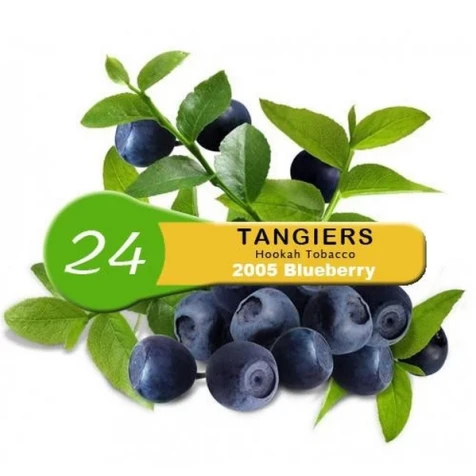 Тютюн Tangiers Noir 2005 Blueberry 24 (Чорниця) 100гр