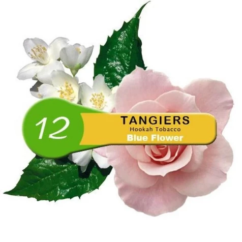 Тютюн Tangiers Noir Blue Flower 12 (Блакитна Квітка) 100гр