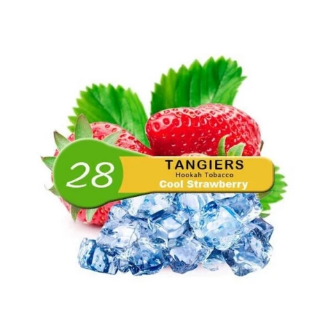 Тютюн Tangiers Noir Cool Strawberry 28 (Кул Полуниця) 100гр