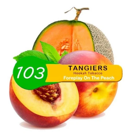 Тютюн Tangiers Noir Foreplay On The Peach 103 (Персикові Ласки) 100гр
