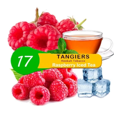 Табак Tangiers Noir Raspberry Iced Tea 17 (Малина Лёд Чай) 100гр