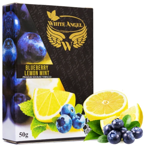 Табак White Angel Blueberry Lemon Mint (Черника Лимон Мята) 50гр