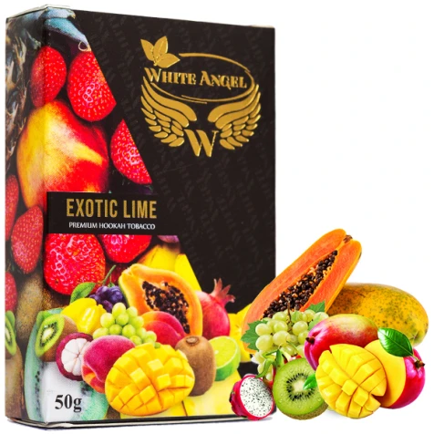Табак White Angel Exzotic Lime (Экзотик Лайм) 50гр 