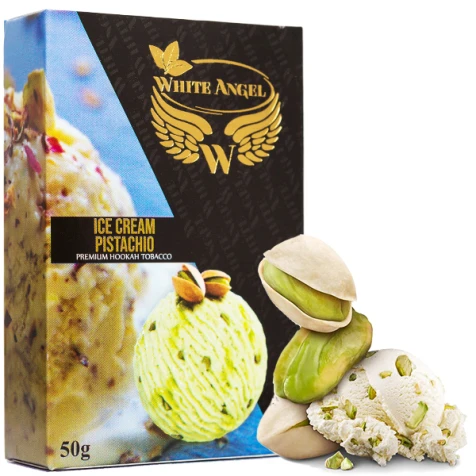 Табак White Angel Ice Cream Pistachio (Фисташковое Мороженное) 50гр 