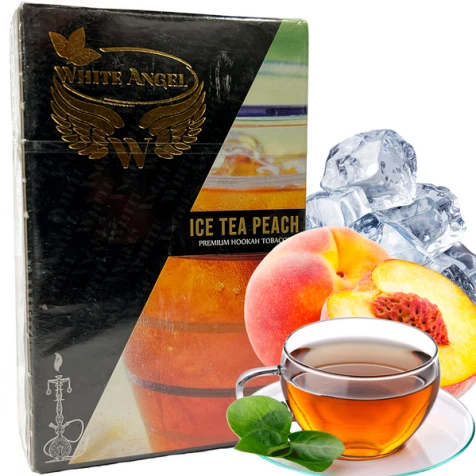 Табак White Angel Ice Tea Peach (Лёд Персиковый Чай) 50гр