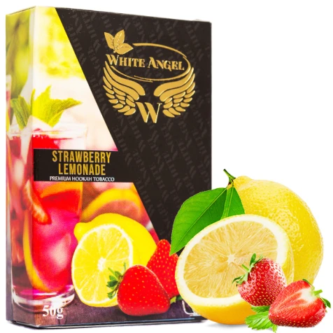 Табак White Angel Strawberry Lemonade (Клубничный Лимонад) 50гр 