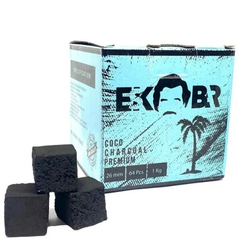 Уголь Кокосовый Escobar (64 кубика) 1кг 