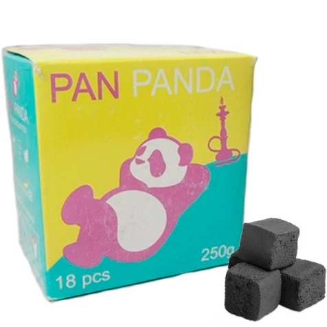 Вугілля Кокосове Pan-Panda (18 Кубиків) 0.25 кг