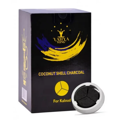 Уголь Кокосовый Yahya Shell Kaloud (72 Кубика) 1 кг