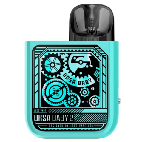 POD-система Lost Vape Ursa Baby 2 900mAh Pop Blue X Time Gear (Поп Блу Ікс Тайм Гір)