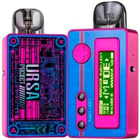 POD-система Lost Vape Ursa Pocket 1200mAh Neon Street (Неон Стріт) (Original)