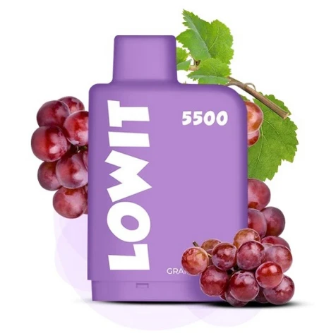 Заправлений Картридж Elf Bar Lowit 5500 Grape (Виноград)