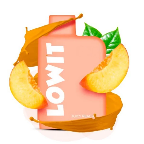 Заправлений Картридж Elf Bar Lowit 5500 Juicy Peach (Соковитий Персик)
