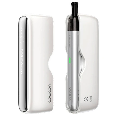 POD-система VooPoo Doric Galaxy Silver White (Срібний З Білим)