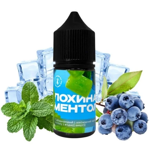 Солевая жидкость 420 Liquid Blueberry Menthol (Голубика Ментол) 30 мл