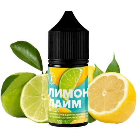 Сольова рідина 420 Liquid Lemon Lime (Лимон Лайм) 30 мл