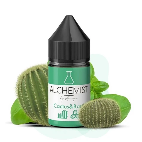 Солевая жидкость Alchemist Cactus Basil (Кактус Базилик) 30 мл