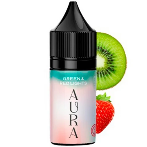 Солевая жидкость Aura Green Red Lights (Зелёные Красные Огни) 30 мл