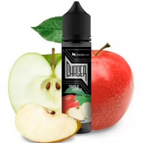 Органічна рідина Chaser Black Triple Apple (Потрійне Яблуко) 60 мл