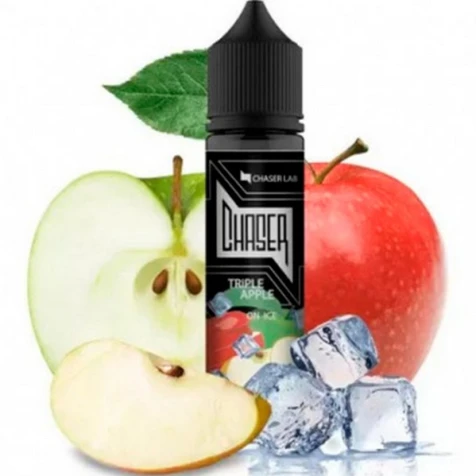 Органічна рідина Chaser Black Triple Apple On Ice (Потрійне Яблуко Он Айс) 60 мл