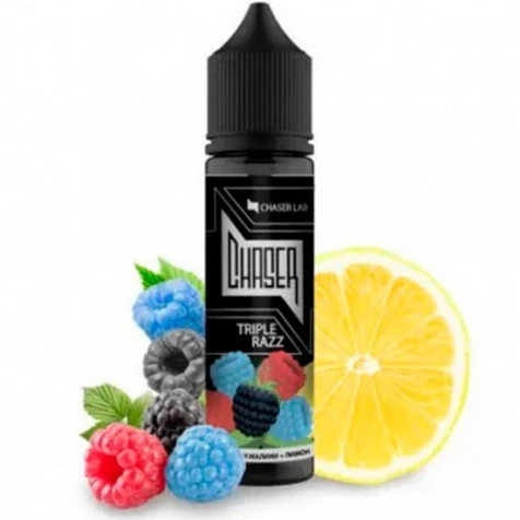 Органічна рідина Chaser Black Triple Razz (Потрійна Малина) 60 мл