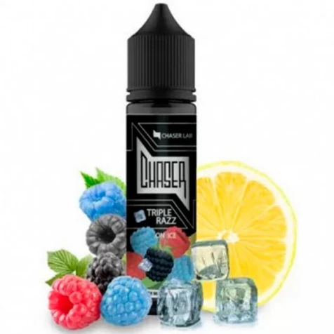 Органічна рідина Chaser Black Triple Razz On Ice (Потрійна Малина Он Айс) 60 мл