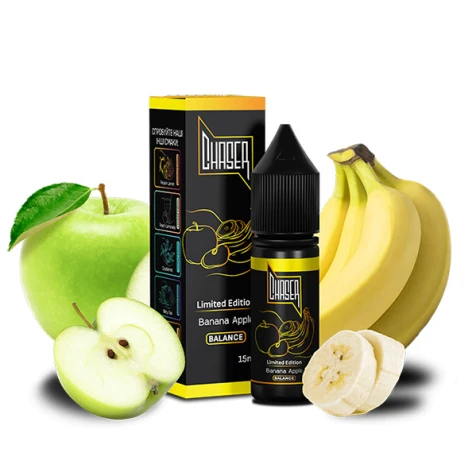 Сольова рідина Chaser Black Banana Apple (Банан Яблуко) 15 мл