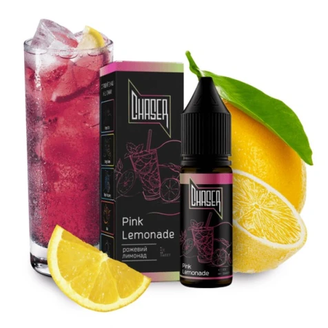 Сольова рідина Chaser Black Pink Lemonade (Рожевий Лимонад) 15 мл