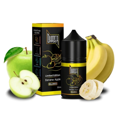 Солевая жидкость Chaser Black Banana Apple (Банан Яблоко) 30 мл