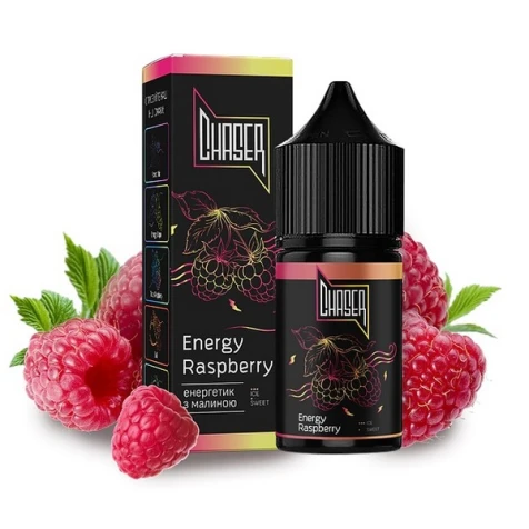 Солевая жидкость Chaser Black Energy Raspberry (Малиновый Энергетик) 30 мл
